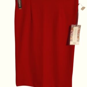 💋 Womens NWT 26"L Pencil skirt w/ slit by ONE5ONE - SZ M